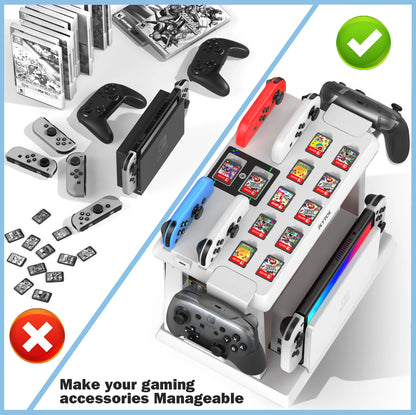 Switch Game Storage & Charging Station