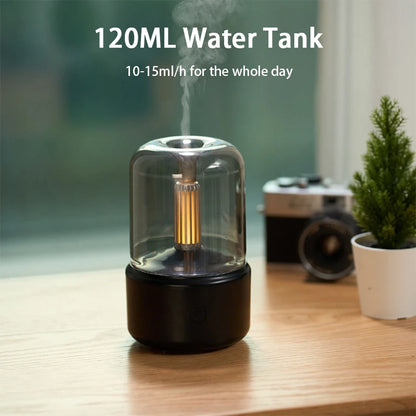 Essential Oil Aroma Diffuser with LED Night Light