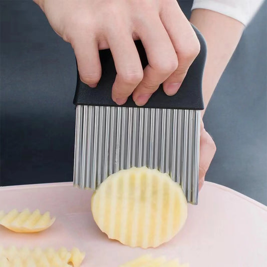 Stainless Steel Wavy Vegetable Slicer