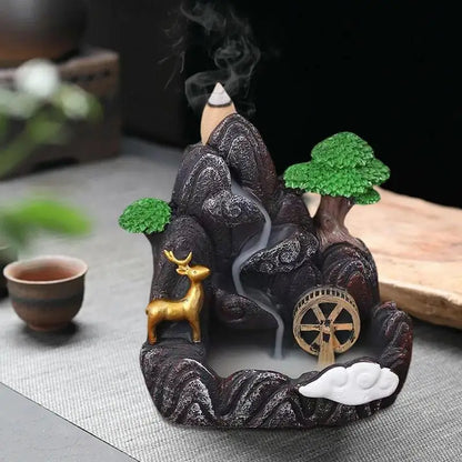 Waterfall Backflow Incense Burner