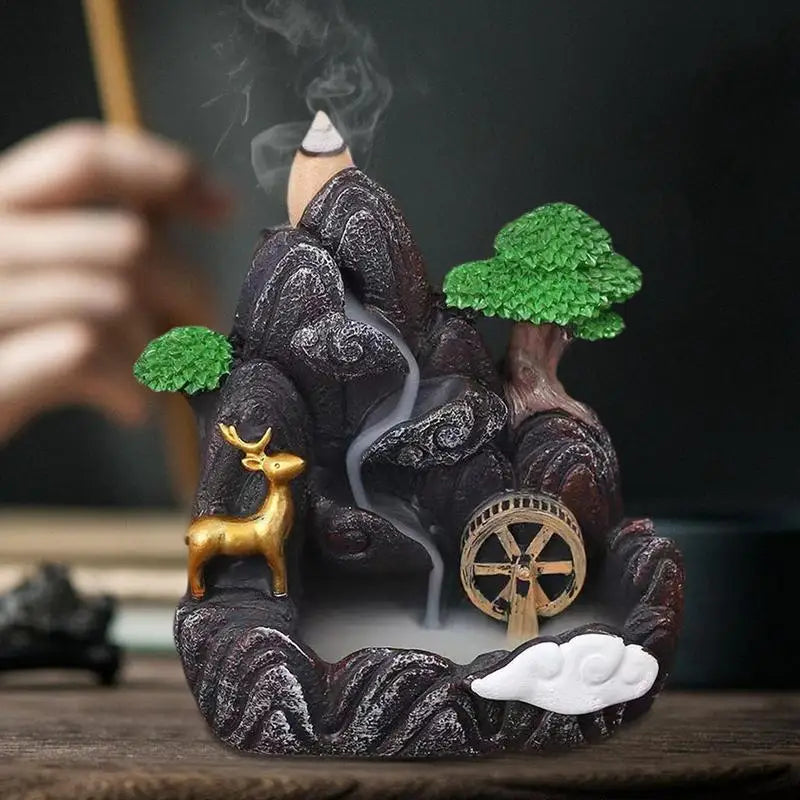 Waterfall Backflow Incense Burner