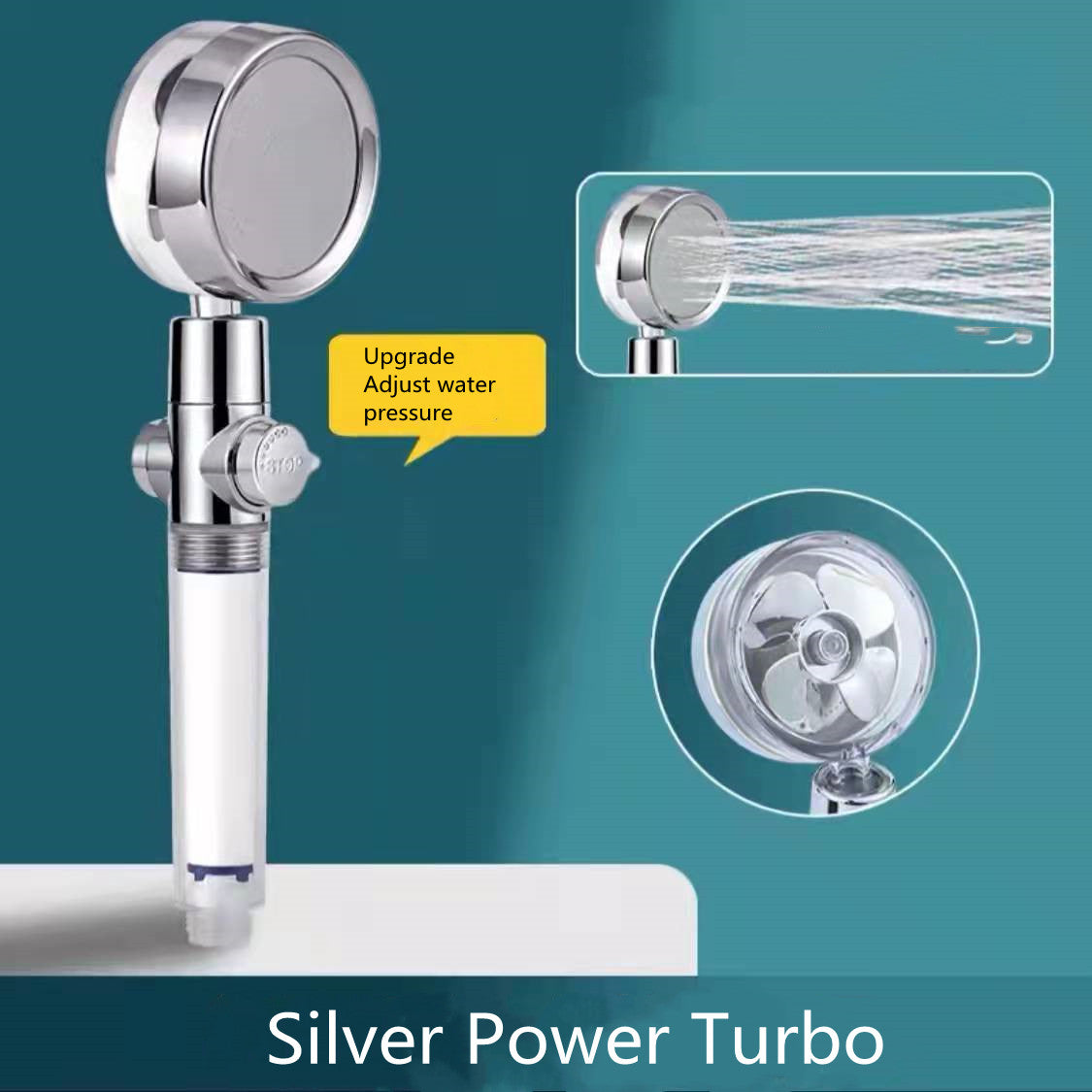 High-Pressure Water Saving Shower Head